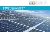 Páneles solares fotovoltáicos - CIMA®  · PDF filesales@cimaindustries.com   GUADALAJARA, MÉXICO av. Doctor roberto Michel 1156 col. san carlos. Guadalajara, jalisco, México
