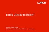 Lorch Schweißtechnik GmbH - ERM Automatismes · PDF fileLorch Schweißtechnik GmbH | ... Lorch S8 RoboMIG Remote gasgekühlt Lorch S8 RoboMIG wassergekühlt Lorch S8 RoboMIG Remote