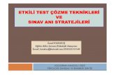 test çözme teknikleri ve sınav stratejileri [Uyumluluk Modu] · PDF filedeneme sinavlarini Önemseyİn ve zaman ayirin