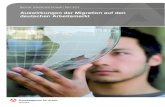 Auswirkungen der Migration auf den deutschen Arbeitsmarkt · PDF fileAuswirkungen der Migration auf den deutschen Arbeitsmarkt 2 Impressum Produktlinie/Reihe: Berichte: Arbeitsmarkt