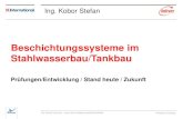 Beschichtungssysteme im Stahlwasserbau/ · PDF fileFor internal use only – not to be circulated outside AkzoNobel Protective Coatings NORSOK versus ISO •NORSOK M-501 beruft sich