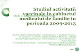 Studiul activitatii vaccinale in cabinetul - srm.ro activitatii vaccinale in cabinetul... · Ø Migratie bidirectionala. AV pt DTP4 +VPI4 - 2 cauze majore: