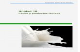 Composición química de - aliat.org.mx · PDF fileComposición y propiedades de la leche ... contenedores de la leche y los medios de transporte pues esto afecta ... Es la eliminación