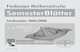 Freiberger Mathematische SemesterBlätter · PDF filetik nicht auf Gegenstände der realen Erfahrung, ... als 1 haben, definiert und dort holomorph sind, ... nigfaltigkeitenwie in