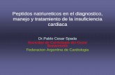 Peptidos natriureticos en el diagnostico, manejo y ... natriureticos en el diagnostico... · Peptidos natriureticos en el diagnostico, manejo y tratamiento de la insuficiencia cardiaca