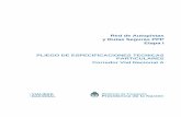 ESPECIFICACIONES TECNICAS PARTICULARES · PDF fileEje de Alcantarilla Transversal ubicada en el Km 182,240 760 ... 448,50 498,86 50,36 A 3 2) Mejora Acceso a Gonzales Cháves 448,50