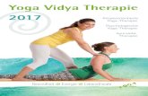 Yoga Vidya Therapie 2017 · PDF fileYoga-Therapie Seminare für 2017 36 Allgemeine Informationen 40 • Beschreibung Seminarleiter und Therapeuten