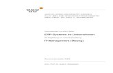 IT-Management (Übung) - Wirtschaftswissenschaften · PDF fileEinführung in SAP R/3 Bearbeiten einer Fallstudie mit SAP R/3 Controlling mit SAP R/3