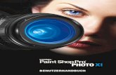 Corel Paint Shop Pro Photo XI  · PDF fileInhaltsverzeichnis i Inhaltsverzeichnis Gestalten Willkommen bei Corel Paint Shop Pro Photo . . . . 1 Inhalt des Benutzerhandbuchs