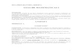 GUIA DE MATEMATICAS I - recursos.salonesvirtuales.comrecursos.salonesvirtuales.com/.../2012/07/guiadematematicas1.pdf · 1 ISEA-PREPARATORIA ABIERTA GUIA DE MATEMATICAS I Introducción