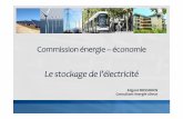 Edgard BOSSOKEN Consultant énergie- · PDF fileLe stockage de l’énergie s’inscrit dans un contexte où : l’utilisation de l’énergie électrique s’accroîtra fortement