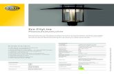 Eco CityLine Mastaufsatzleuchte · PDF fileDie Vorteile von Eco CityLine: LED-System mit integrierter Elektronik echnologie-GewährleistungT Durchschnittliche Lebensdauer > 12 Jahre