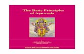 The Basic Principles of Ayurveda - mother earth · PDF fileThe Basic Principles of Ayurveda By Lorraine Sakhi Zack, C. Ay. ... The Charaka Samhita is the leading resource in regard