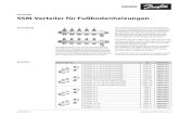 Datenblatt SSM-Verteiler für Fußbodenheizungenfussbodenheizung.danfoss.com/PCMPDF/SSM-manifold_VDUDW103.pdf · SSM-Verteiler für Fußbodenheizungen Anwendung Der SSM-Verteiler