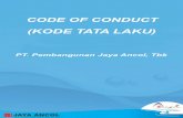 CODE OF CONDUCT - korporat.ancol.com. COC-min.pdf · Karyawan adalah karyawan PT Pembangunan Jaya Ancol, ... yang melanggar peraturan Perseroan, ... tidak melanggar peraturan dan