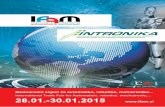 International Trade Fair for Automation, robotics ... · PDF fileAX elektronika doo, založnik revij Svet elektronike in Svet mehatronike, bo na sejmu IFAM 2015 praznoval 2. obletnico