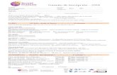 Formato de Inscripción – 2018 - · PDF fileTienes conocimientos del francés ? ... CURSO FECHAS: desde el ... DELF A2 DELF B1 DELF B2 DALF C1 DALF C2 Especificar fecha de sesión
