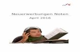 Neuerwerbungen Noten - zlb.de · PDF filefür das Klavierspiel / von Edna-Mae Burnam. - 2. Für Fort-geschrittene. - 2011 104/000 002 052 (No 349/404 b)