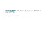 ESET Mobile Security for Android - · PDF fileBaşlıca özellikler arasında şunlar yer alır: ... Gelişmiş ayarlar ... (Android işletim sistemi için yürütülebilir dosyalar),