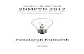 Analisis Bedah SoalSoalSoal · PDF fileBimbel SNMPTN 2012 TPA by Pak Anang ( ) Halaman 1 Kumpulan SMART SOLUTION dan TRIK SUPERKILAT Analisis Analisis Bedah