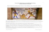 Von der Krönung zur Balsamierung: altägyptische Rituale ... · PDF fileAb dem Neuen Reich bis in die Spätzeit findet man neben dem Hauptgott Amun, die im Alten Reich bekannten Götter