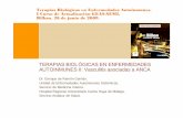 TERAPIAS BIOLÓGICAS EN ENFERMEDADES · PDF fileTerapias Biológicas en Enfermedades Autoinmunes II. Vasculitis ANCA+, Bilbao, 26 de junio de 2006 Afectación pulmonar en la Granulomatosis