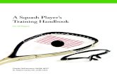 A Squash Player’s Training Handbook - · PDF fileA Squash Player’s Training Handbook ... movement patterns before moving onto plyometrics and explosive ... Would it make sense