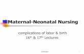 Maternal-Neonatal nursing - جامعة آل البيتweb2.aabu.edu.jo/tool/course_file/lec_notes/1001331_High risk Labor... · dr.Shaban 3 CEPHALOPELVIC DISPROPORTION (CPD) A contracted