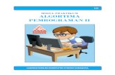 MODUL PRAKTIKUM ALGORTIMA PEMROGRAMAN IIlabkom.stikom.edu/.../2012/05/27.-Prak.-Algoritma-Pemrograman-II.pdf · variabel array ... Praktikum Bahasa Pemrograman dan Alogritma Pemograman