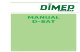 Manual SAT - Dimep - · PDF fileD-SAT Suporte / Assistência Técnica: (011) 3646-4000 Revisão: 02 Página: 4/39 1 Apresentação O D-SAT é um Sistema Autenticador e Transmissor