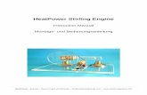 HeatPower Stirling Engine - New Energy  · PDF fileA Stirling engine is a heat engine that is vastly different from the internal-combustion engine in your car or a steam engine