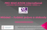 PRO EDUCATION International LANGUAGE EDUCATION ... · PDF fileVeľká francúzska revolúcia