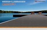 WERZALIT TERRASSEN - wpc-shop.de · PDF fileterracotta topino marrone carbone Farbe: terracotta terraza Kassette: Quadratisch, praktisch Perfekt für große Flächen