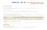 Tema 13 La integral definida. Aplicaciones - pinae.es · PDF fileEl siguiente paso es calcular dos integrales, una definida entre -2 y 0 y la otra entre 0 y 1: Figura 23. Educando
