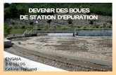 DEVENIR DES BOUES DE STATION D'EPURATIONspesge.free.fr/la_spe_sge/projets/exposes/exposes_2005/boues_epu... · 1. Production et caractéristiques des boues 1.1 Définition du déchet