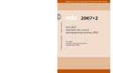 SNI 2007 Standard för svensk näringsgrensindelning 2007 · PDF mis 2007•2 SNI 2007 Standard för svensk näringsgrensindelning 2007 SNI 2007 Swedish Standard Industrial Classification