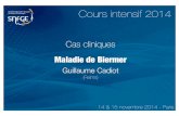Cas cliniques Maladie de Biermer - snfge.org · PDF fileMaladie de Biermer Louis de MESTIER, Marie-Danièle DIEBOLD, Guillaume CADIOT CHU de Reims