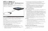 Astral DC Adapter - JOCHUM · PDF file1 Astral DC Adapter User Guide English • Deutsch • Français • Italiano • Español • Português • Nederlands • Svenska • Dansk