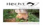 Der Biber sucht ein neues Zuhause am Fischbach. Neue ... · PDF fileFischbacher Dorfzeitung Editorial _____