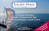 Weniger Risiko, mehr Sicherheit für Charterskipper und · PDF fileWarum Spezial-Versicherungen? Skipper und Crew sind speziellen Risiken ausg esetzt, die von herkömmlichen Versicherungen
