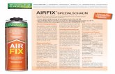 AIRFIX SPEZIALSCHAUM - Pichler Chemie · PDF filePICHLER CHEMIE GMBH A - 8461 Ehrenhausen Platscherstraße 58 +43 3453 5310 f +10 ofﬁce@pichler-