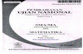 · PDF fileMaternatika SMA/MA IPS PEMBAHASAN ... Paket Soal 1 SMA/MA PROGRAM STUDI IPS MATEMATIKA ... Matematika SMA/MA IPS Nama A No Peserta :