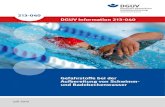 DGUV Information 213-040publikationen.dguv.de/dguv/pdf/10002/213-040.pdf · DGUV Information 213-040. 213-040 Gefahrstoffe bei der Aufbereitung von Schwimm- und Badebeckenwasser.