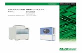 AIR COOLED MINI CHILLER - 麦克维尔 · PDF filemac-d-2013 (60hz) air cooled mini chiller model: mac060d4 mac090d4 mac120d4 cooling capacity: 17.5~33.5kw catalogue