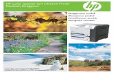 HP Color LaserJet Seri CP3525 Printer Panduan  · PDF fileMenu Service [Servis] ... Kartrid cetak dan unit pengumpul toner ... Keterangan tentang laser untuk Finlandia