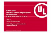 China FDA Medical Device RegistrationMedical Device ...manage.kimsonline.co.kr/UFolder/GovNews/식약처\공지\(2013-11... · Definition of Medical Device 의료기기의정의 It