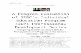 serc.coserc.co/Ed Benefit program eval/SERC program eval 4 da…  · Web viewsTATE eDUCATION rESOURCE cENTER. A Program Evaluation of SERC’s Individual Education Program (IEP)