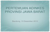 PERTEMUAN ADINKES PROVINSI JAWA  · PDF fileAsosiasi Klinik Indonesia ... PEMBENTUKAN STRUKTUR ORGANISASI ADINKES 2. ... karena menyalahi Permenkes 455 Tahun 2013