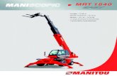 Fiche technique Manitou MRT 1840 EASY.pdf - … technique Manitou MRT 18… · Les spécifications portées n’engagent pas le constructeur et peuvent être modifiées sans préavis.
