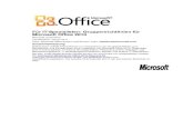 Für IT Spezialisten: Gruppenrichtlinien für Microsoft ... · PDF fileFür IT-Spezialisten: Gruppenrichtlinien für Microsoft Office 2010 Microsoft Corporation Veröffentlicht: Januar